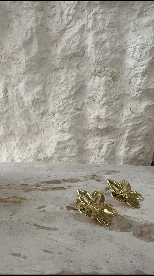 Golden Bloom Earrings