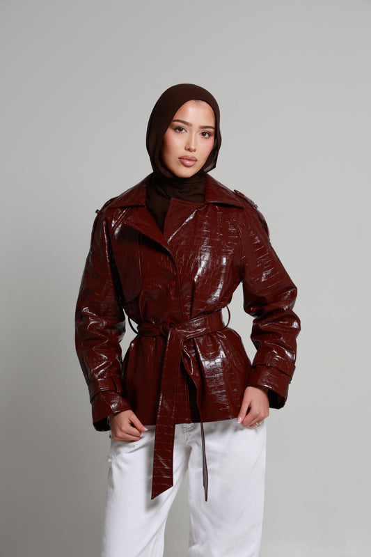 Milano Croc Jacket