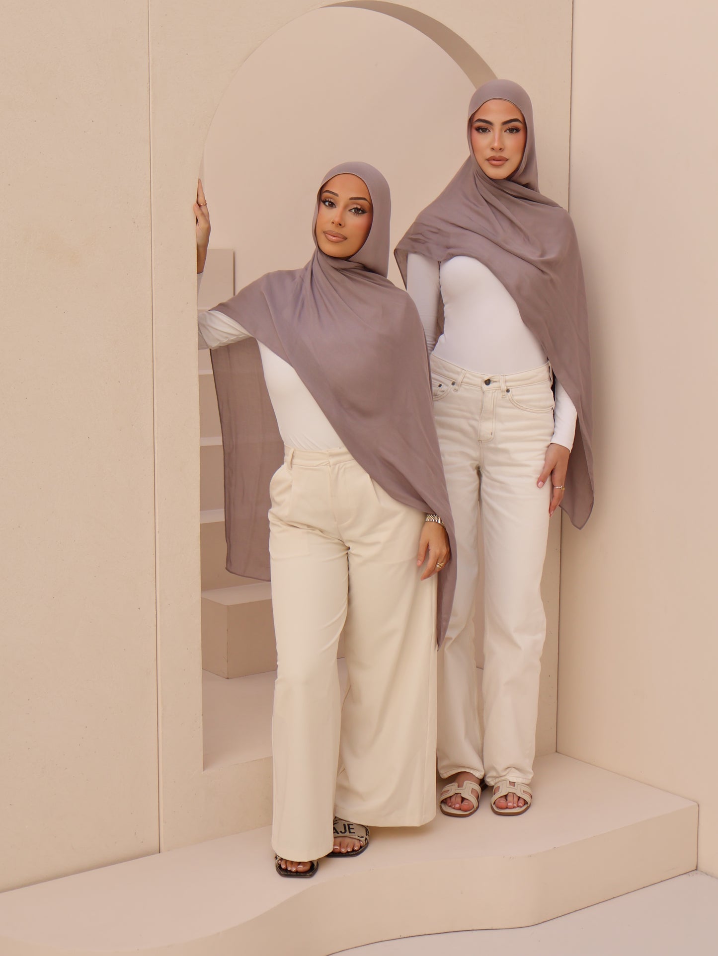VIOLET | Modal Hijab Set
