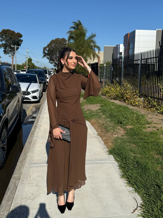 Cocoa Twist Dress