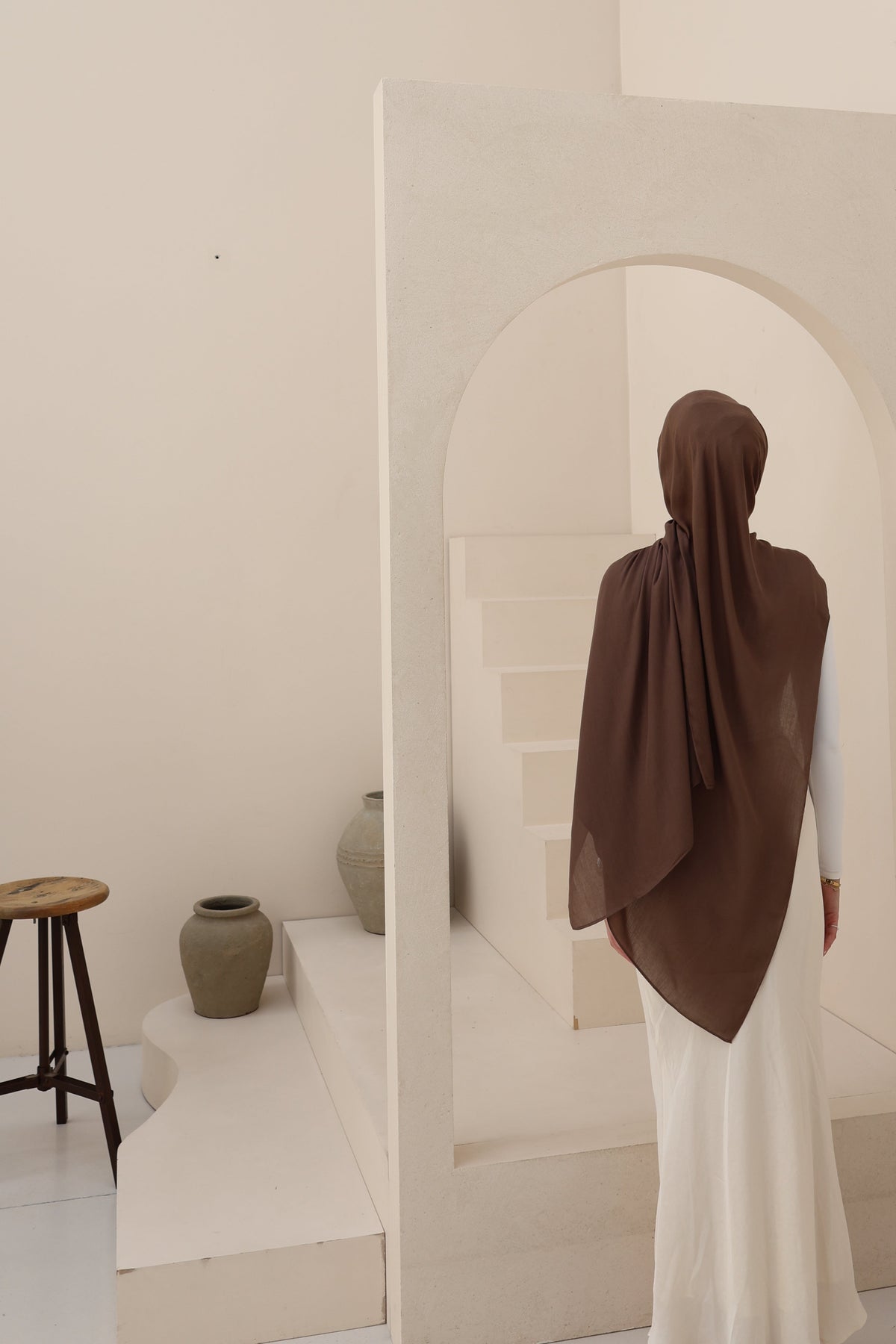 Mocha | Modal Hijab Set