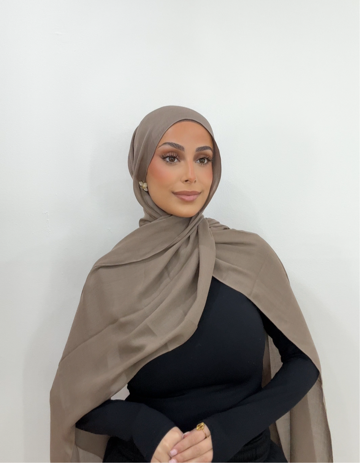 Mauve Brown - Modal Hijab Set