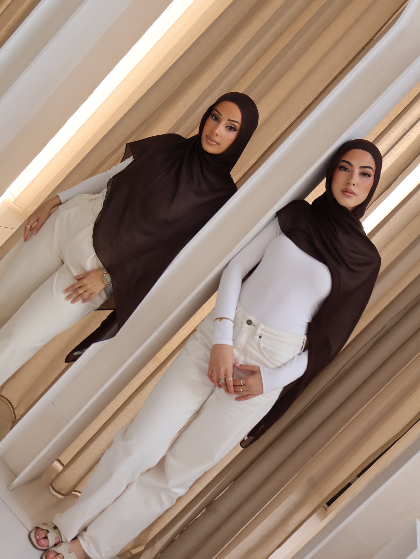 Chocolate | Modal Hijab Set