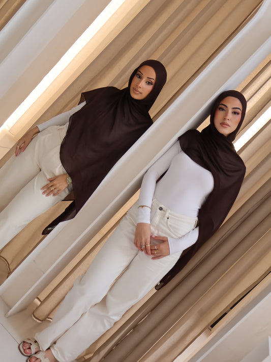 Chocolate | Modal Hijab Set