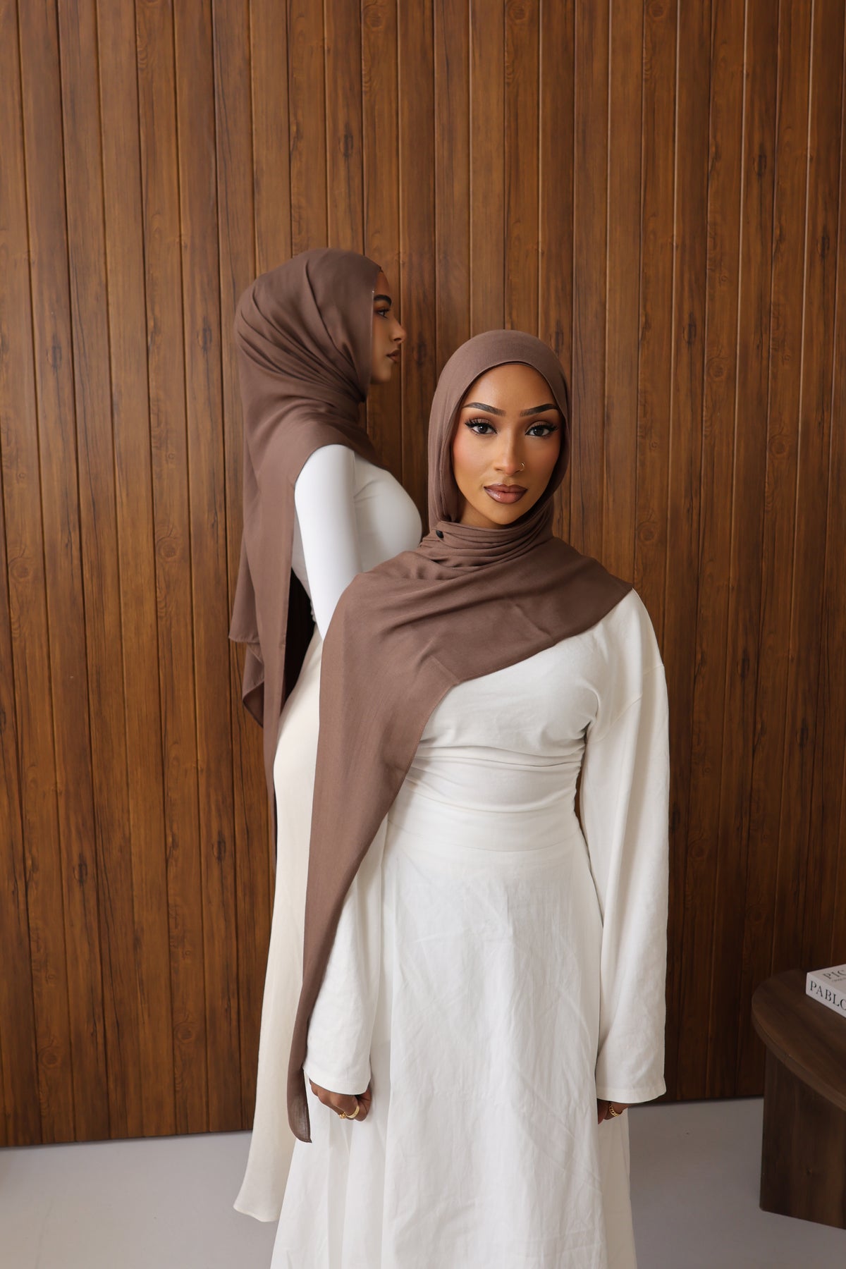 Mocha | Modal Hijab Set