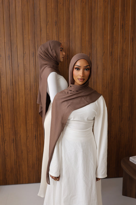 Mocha | Modal Hijab Set