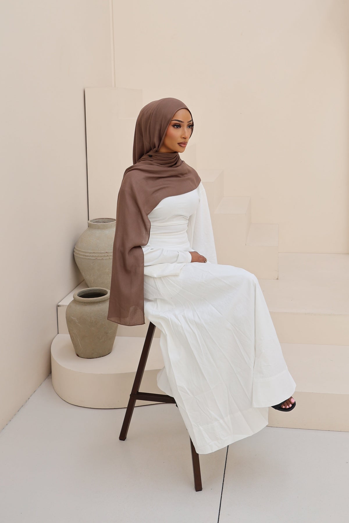 Mocha | Modal Hijab Set