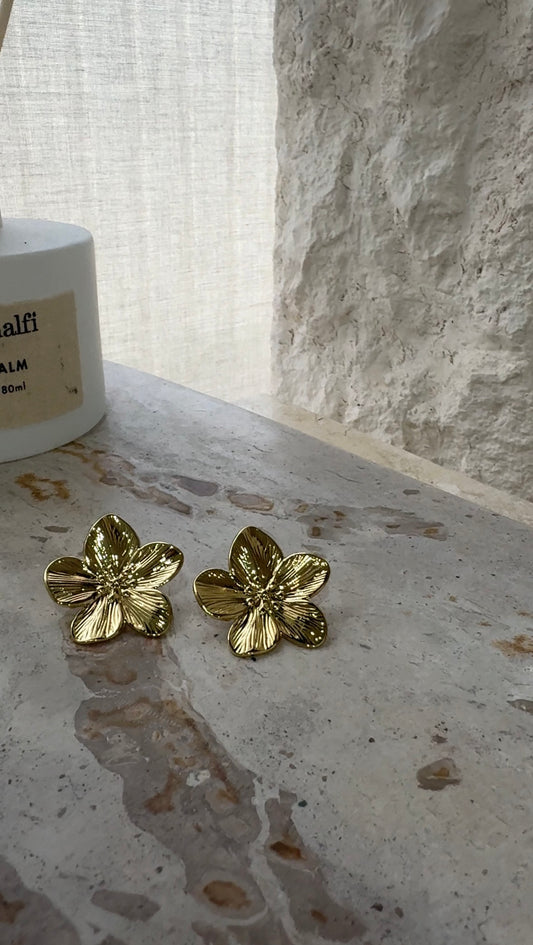 Golden Bloom Earrings