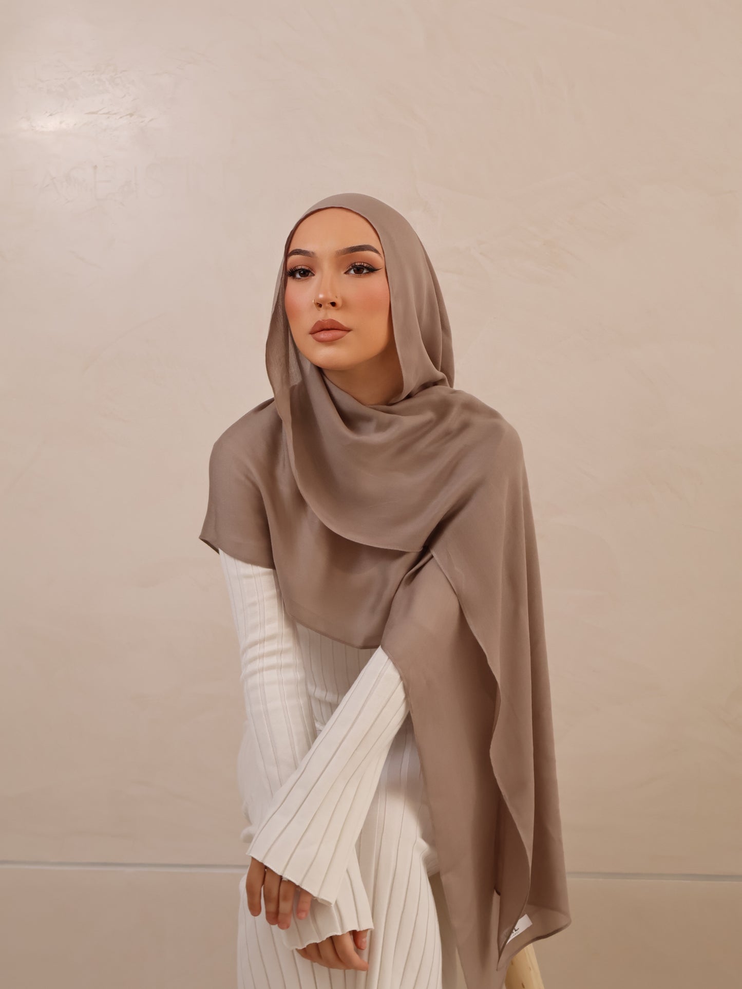 Stone | Modal Hijab Set