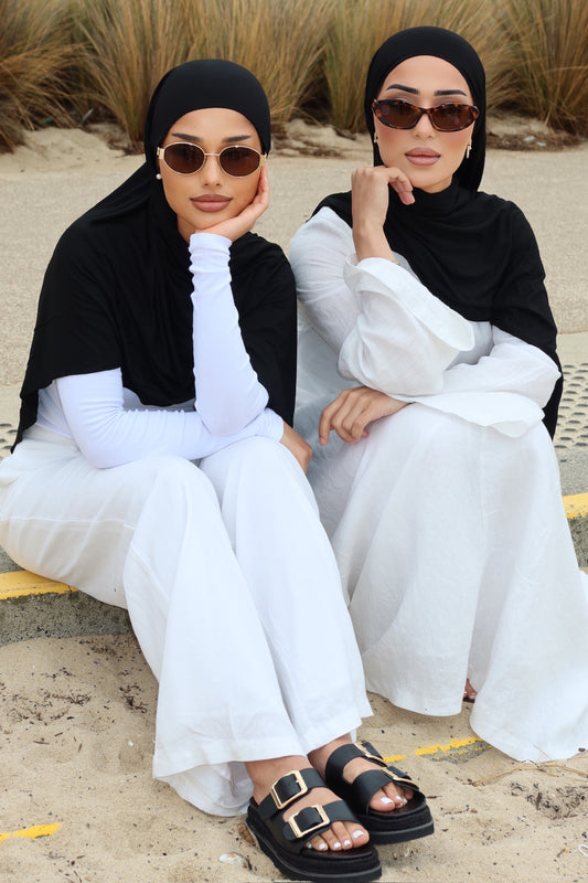 Onyx | Jersey Hijab Set
