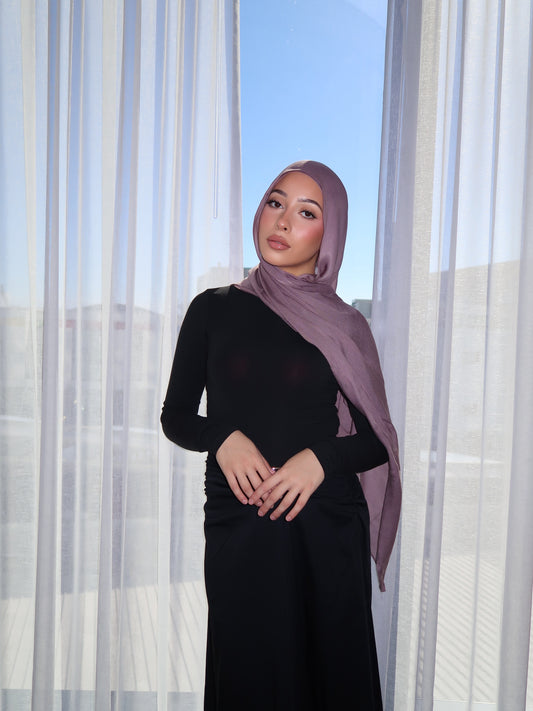 Taupe Rose - Modal Hijab Set
