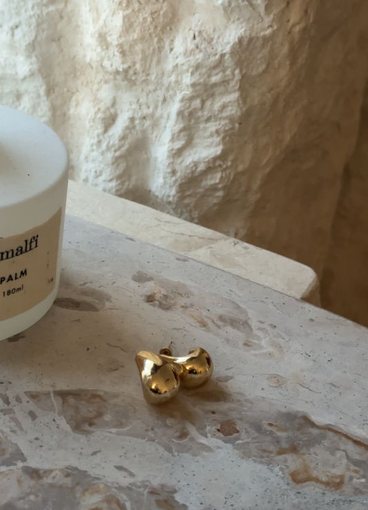 Melted Loop Earrings