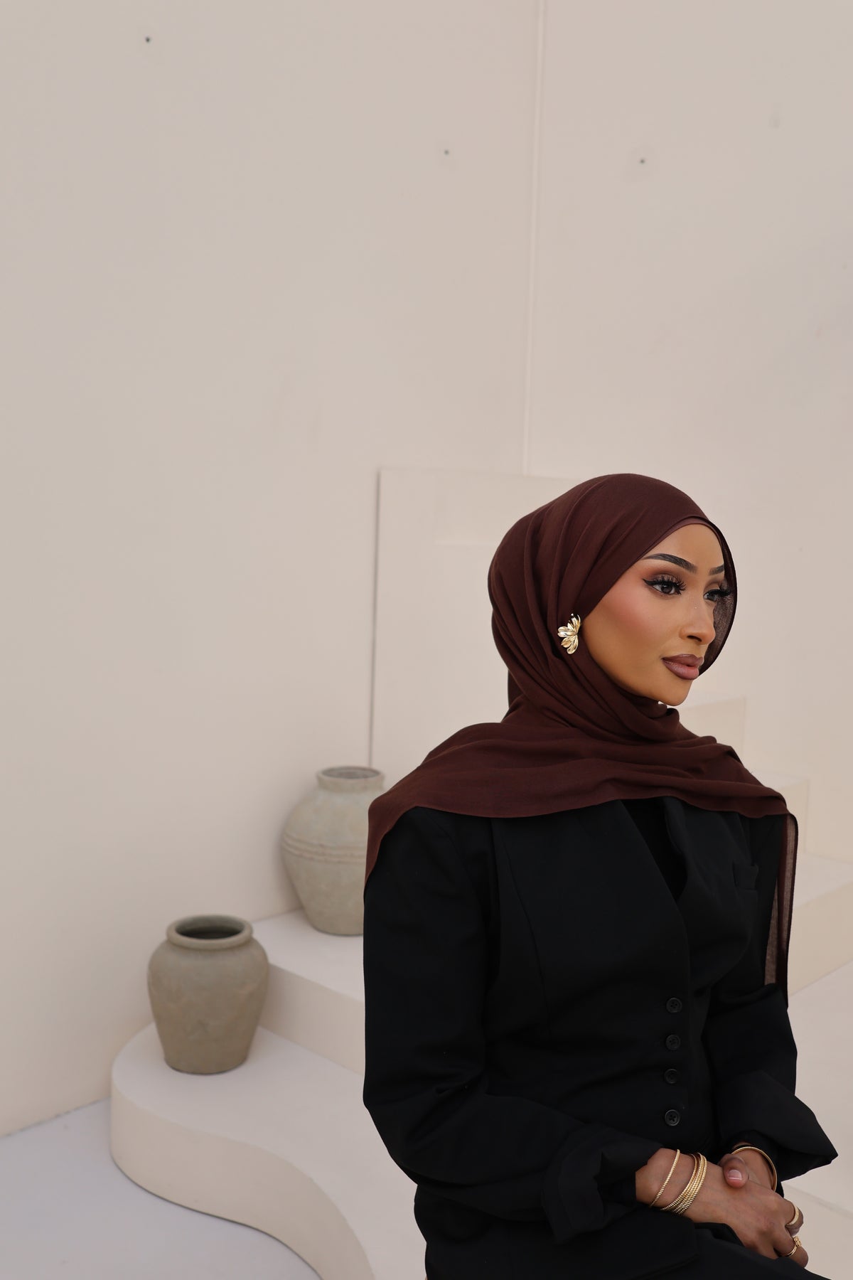 Espresso | Modal Hijab Set