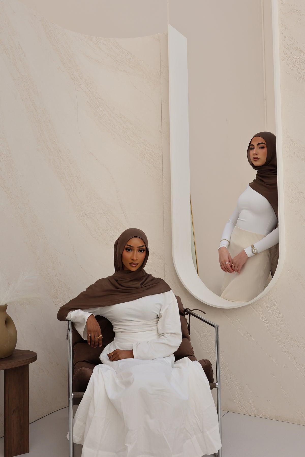 Walnut | Modal Hijab Set              Pre Order