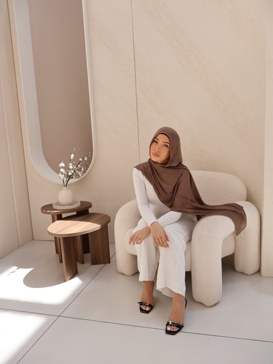 Chestnut | Modal Hijab Set